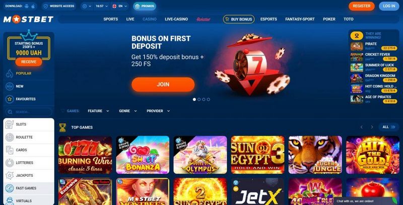 Əsas Mostbet internet saytının rəyi